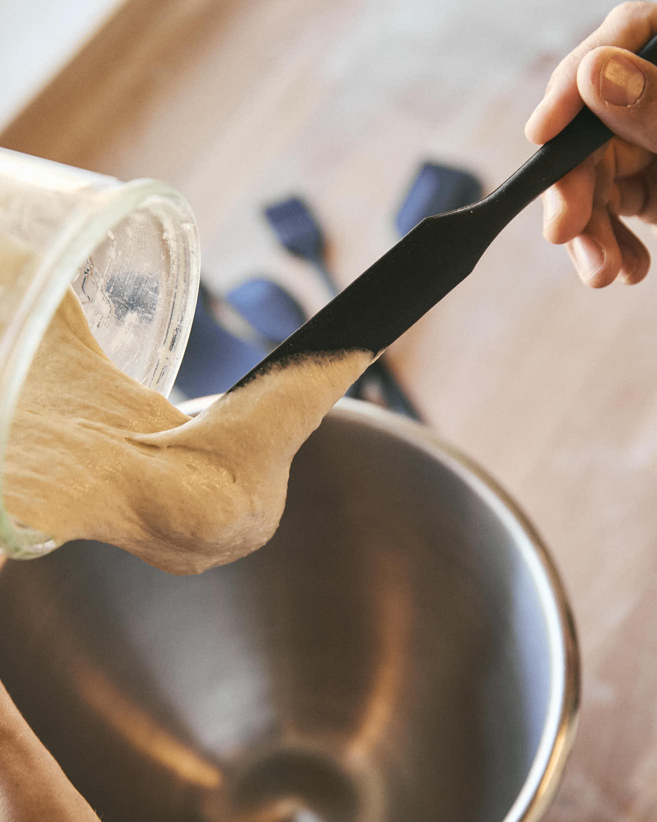 Silicone Dough Scraper Set - SIMPEL - sourdough & coffee