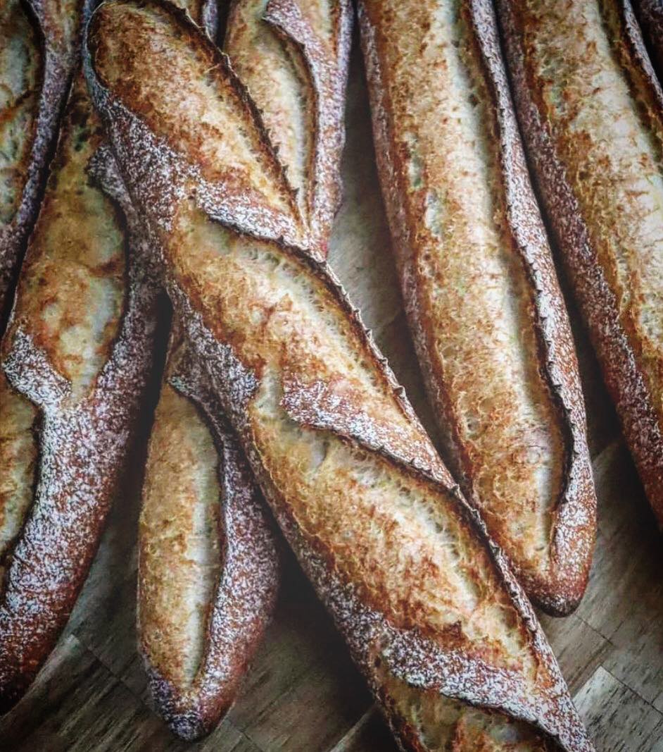 Baguettes with Sourdough