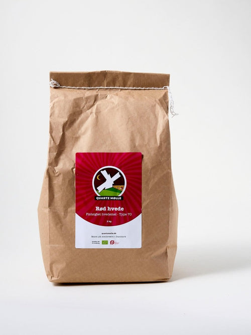 Quartz Mølle Red Wheat BIO T70 fine sifted 3kg
