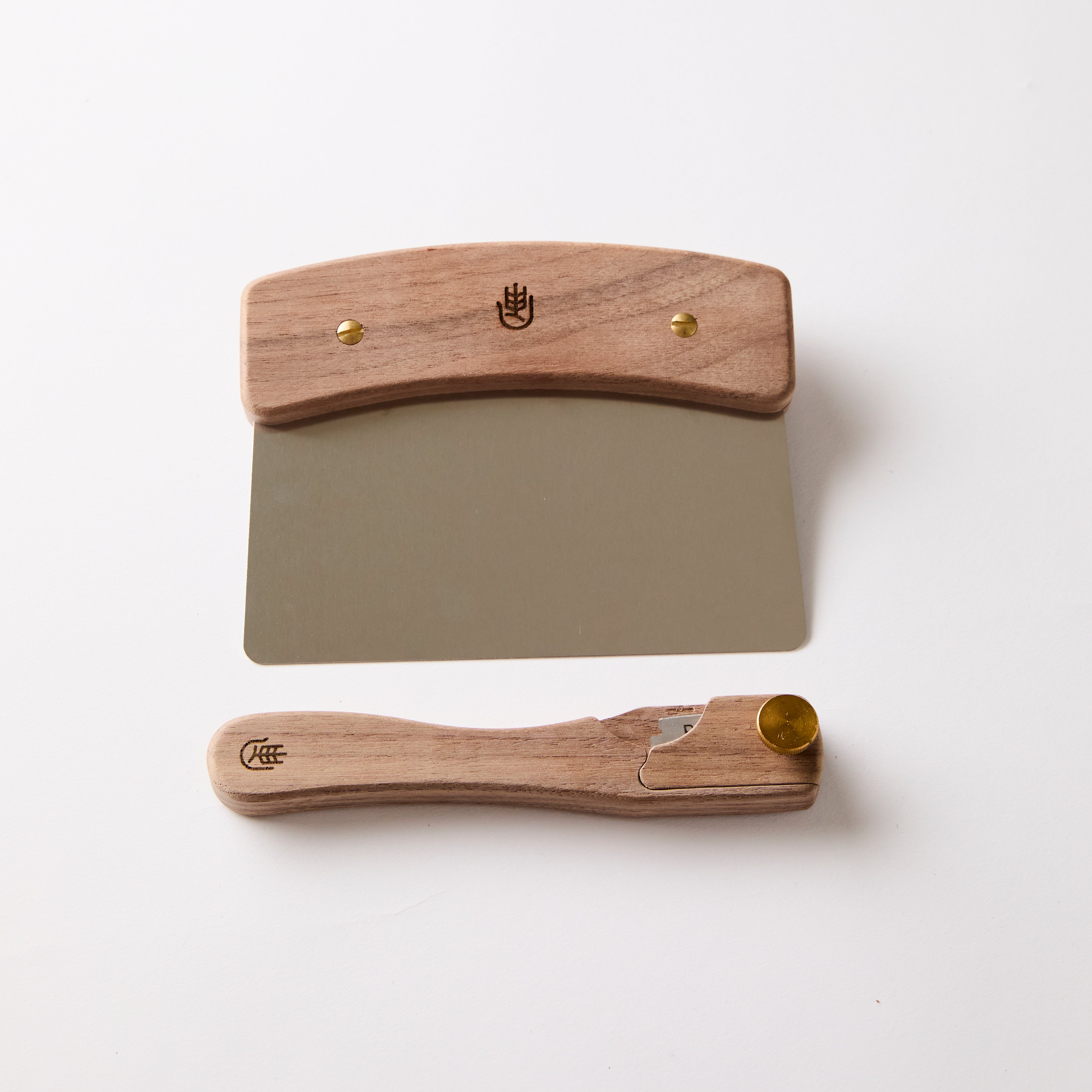 Bread Lame + Bench Knife - The Walnut Set