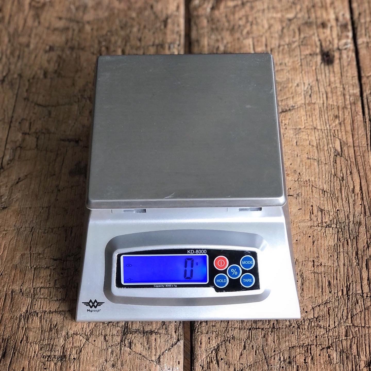 MyWeight KD-8000 (Digital Scale w/ Bakers Percent)